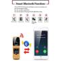 LONG-CZ J9 World Mini Smallest Flip Mobile Phone Unlocked (Black)