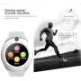 ZEERKEER Smart Watch for Android Phones and iOS Phones Bluetooth Smartwatch with Pedometer/Sleep Monitoring/Smart Reminder/Music Playing/Bluetooth Phone Calling for Men Women(White)