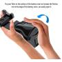 Selfie Stick,Prosvet 360°Rotation Auto Face&Object Tracking Smart Shooting Camera Phone Mount,Cature 360°Camera Men Selfie Mount Auto Countdown Compatible with All iPhone and Android Phone (Black)