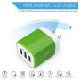 USB Charging Block, Ailkin 3.1A Fast USB Charger Adapter Charging Plug Cube Compatible iPhone X/8/7/6s/Plus, iPad Pro/Air 2/Mini, LG, HTC, Samsung and More Android, Type C, iOS Smart Phones Charger