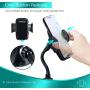 Car Cup Holder Phone Mount, ABLEGRID Universal Cup Phone Holder Cradle Car Mount with Upgraded Cup Base for iPhone 11 Pro/XR/XS Max/X/8/7 Plus/6s/Samsung S10/Note 9/S8 Plus/S7,GPS etc