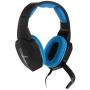 Badasheng BDS-939P 5 in 1 Gaming Headset for PS4 , Iphone , Ipad , Smartphone , Tablet , PC (Laptop & desktop) and Mac , Compatible With XBox One With Using of Microsoft Adaptor ( Blue )