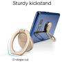 Spigen Style Ring 360 Cell Phone Ring/Phone Grip/Stand/Holder for All Phones and Tablets Compatible with Magnetic Car Mount - Champaign Gold