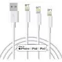 MFi Certified iPhone Charger Cable - Marchpower Lightning Cable 3Pack 3FT 6FT 9FT Extra Long iPhone Cord Fast Charging Cable for iPhone Xs Max XS XR X 8 7 6S 6 Plus SE 5S 5C 5 iPad iPod - White