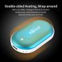 KARECEL Rechargeable Hand Warmers, Electric Hand Warmer 5200mAh Powerbank Reusable Handwarmers, Portable USB Hand Warmer Heater Battery Pocket Warmer, Best Gifts for Men and Women in Cold Winter