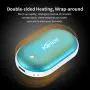 KARECEL Rechargeable Hand Warmers, Electric Hand Warmer 5200mAh Powerbank Reusable Handwarmers, Portable USB Hand Warmer Heater Battery Pocket Warmer, Best Gifts for Men and Women in Cold Winter