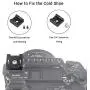 SMALLRIG Cold Shoe Mount Adapter with 1/4’’ Thread Hole for Camera and Camcorder Rigs – 1241 SMALLRIG Cold Shoe Mount Adapter with 1/4’’ Thread Hole for Camera and Camcorder Rigs – 1241