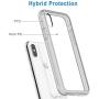 JETech Case for Apple iPhone Xs Max 6.5-Inch, Shock-Absorption Bumper Cover, Grey