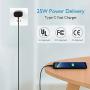 USB C Wall Charger, PD 25W Fast Charger for Samsung Galaxy S20, Note 10, Note 10 Plus, S10 5G, iPad Pro 11/12.9, Galaxy S10/ S9/ S8/ Plus, Google Pixel 4/ 4XL/ 3/ 3XL/ 3a/ 2/ 2XL