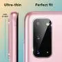 [ 3 Pack] UniqueMe Camera Lens Protector for Samsung Galaxy S20（6.2&quot） Screen Protector Tempered Glass Case Friendly[New Version]