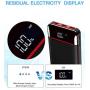 Power Bank 25000mAh Portable Charger Battery Pack with 3 Outputs & 2 Inputs Huge Capacity Backup Battery Compatible Smartphone,Tablet and More