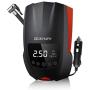 Portable Air Pump for Car - Auto Tire Inflator Tires DC 12 Volt Digital Air Pump with Large LED Backlight Displays Air Tire Compressor for Car, Bicycle, Motorcycle, Basketball - Auto Shut Off