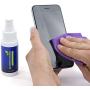 Screen Mom Screen Cleaner Kit for Laptop, Phone Cleaner, iPad, Eyeglass, LED, LCD, TV - Includes 2oz Spray and 2 Purple Cleaning Cloths