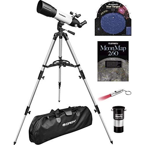Orion StarBlast 90mm Altaz Travel Refractor Telescope Kit
