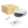 Comfier Wireless Hand Massager with Heat -Massager with 3 Levels Air Compression & Adjustable Heat,Rechargeable Electric Massager for Hands,Wrist for Carpal Tunnel,Finger Numbness & Pain Relief