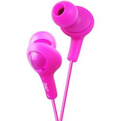 JVC HAFX5P Gumy Plus Inner Ear Headphones (Pink)