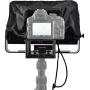 Portable Adjustable Ipad Teleprompter Kit for iPhone Tablet Smartphone 12 Inch Beam Splitter Glass with Carry Case No Assembly Required