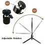 10.2" Selfie Ring Light with Tripod Stand & Cell Phone Holder for Live Stream Make Up and Photography, Portable LED Selfie Light Ring with 3-Color Modes and 10 Levels of Brightness