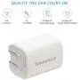 Tranesca Dual USB Wall Chargers for iPhone Xs/Xs Max,iPhone XR/8/7/6S/6S Plus/6 Plus/6, Samsung Galaxy S7/S6/S5 Edge, LG, HTC, Moto, Kindle and More-2 Pack (White)