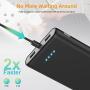 Portable Charger Power Bank 26800mAh High Capacity Ultra Compact External Battery Pack with 2 USB Ports, 4 LED Indicator Portable Phone Charger for iPhone, Samsung Galaxy, Android Phone and Tablet