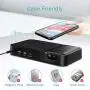 Wireless Charger, 6 in 1 Bedside Charging Station with Alarm Clock, BONLION 3 Coils Qi 10W Wireless Charging Pad & Power Bank Charging Dock with 18W PD USB-C & 2 USB-A for iPhone, Galaxy(ETL Adapter Wireless Charger, 6 in 1 Bedside Charging Station with Alarm Clock, BONLION 3 Coils Qi 10W Wireless Charging Pad & Power Bank Charging Dock with 18W PD USB-C & 2 USB-A for iPhone, Galaxy(ETL Adapter