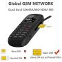 Unlocked Bluetooth Mini Mobile Phones-BM70 GSM Bluetooth Handset Phone Earphone Dialer Support Nano SIM Card 0.66inch(Black)