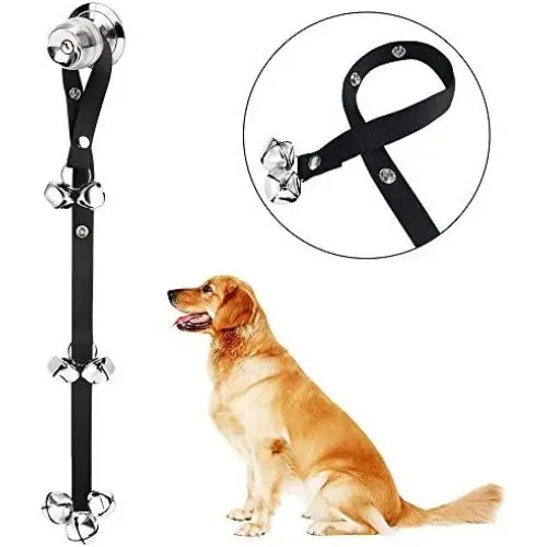 Kytely Upgrade Dog Doorbells, Potty Great Dog Bells for Dog/Potty Training, Housebreaking, Adjustable Puppy Bells for Training Puppies, Doggy/Doggies, Pooch - Premium Quality - 7 Extra Large Doorbells Kytely Upgrade Dog Doorbells, Potty Great Dog Bells for Dog/Potty Training, Housebreaking, Adjustable Puppy Bells for Training Puppies, Doggy/Doggies, Pooch - Premium Quality - 7 Extra Large Doorbells