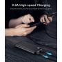 【2 Pack】 GETIHU Portable Charger, LED Display USB C High-Speed Power Bank, Ultra Slim 3 Outputs 10000mAh External Phone Battery Pack for iPhone 11 X XS 8 Plus Samsung S10 LG Google iPad AirPods etc.
