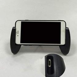Sylvialuca Phone Game Mount Bracket Goose Egg Gamepad Hand Grip Clip Stand For Smart Phone Gaming Handle Black