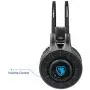SADES SA936 Gaming Headset for Xbox One, PS4, PC Gaming Headset Over Ear Headphones with Mic Light Weight Design Volume Control (Black&Blue)