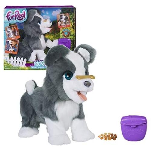 FurReal Friends Ricky, the Trick-Lovin’ Interactive Plush Pet Toy, 100+ Sound-and-Motion Combinations, Ages 4 and Up