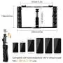 K&F Concept Smartphone Video Rig,Filmmaking Case Phone Video Stabilizer Grip Tripod Mount for Videomaker Film-Maker Video-Grapher