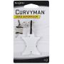 Nite Ize Curvyman Cord Supervisor Earbud Organizer, Headphone Cord Wrap - Compact, Durable, and Lightweight, White