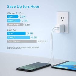 USB C Charger, Solucky Foldable Dual Port 18W Wall Charger with Power Delivery PD 3.0 and One USB Power Port for iPhone 11/XS/SE/Max/XR/X/8/7/6/Plus, iPad Pro/Air,Samsung Galaxy S10/S9, and More