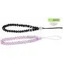 zdyCGTime Cell Phone Lanyard Strap Bling Crystal Beads Hand Wrist Lanyard Strap String for Cell Phone Camera Purse MP3 MP4 iPod PSP Keychain (2 Packs)(17cmBlack&Purple) zdyCGTime Cell Phone Lanyard Strap Bling Crystal Beads Hand Wrist Lanyard Strap String for Cell Phone Camera Purse MP3 MP4 iPod PSP Keychain (2 Packs)(17cmBlack&Purple)
