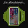 HAISSKY Armband Case with Airpods Holder/Car Key Bag Cell Phone Holder Gym Case Fits iPhone 11 Pro Max/11 Pro/Xs Max/XR 8 7 6,Galaxy S10+/S10/S10e/S9+ with Key Holder&Card Slot up to 6.8" (Green)