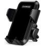 VANMASS Car Phone Holder, Adjustable Cell Phone Mount, Universal Air Vent Cradle with One Button Release, Sturdy 2 Level Clip, Full Silicone Protection, Compatible 3.5"-6.5" Phone & Cases