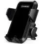 VANMASS Car Phone Holder, Adjustable Cell Phone Mount, Universal Air Vent Cradle with One Button Release, Sturdy 2 Level Clip, Full Silicone Protection, Compatible 3.5"-6.5" Phone & Cases
