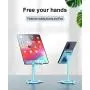 Cell Phone Stand, Angle Adjustable Cell Phone Stand for Desk, Cell Phone Holder Compatible with iPhone, iPad Mini, Kindle, All Mobile Phone, Switch Cell Phone Stand, Angle Adjustable Cell Phone Stand for Desk, Cell Phone Holder Compatible with iPhone, iPad Mini, Kindle, All Mobile Phone, Switch