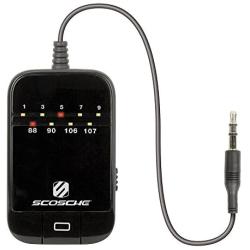 SCOSCHE TuneIt Universal Digital FM Stereo Transmitter with Flexible Neck for Cell Phones