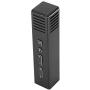 eboxer-1 Aluminum Full CNC Phone Mic Portable Voice Amplifier Mini Voice Changer for for Sound(Black)
