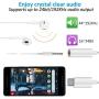 Google Pixel 2 Dongle Headphone Jack Adapter Type C to 3.5mm, [2-Pack] Aux Converter w/Realtek DAC Hi-res Chipset for Google Pixel Pixel 4 3 2 XL/ S10 S9 Plus/Pad Pro/Mate 30 20 Pro and More (White)