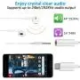 Google Pixel 2 Dongle Headphone Jack Adapter Type C to 3.5mm, [2-Pack] Aux Converter w/Realtek DAC Hi-res Chipset for Google Pixel Pixel 4 3 2 XL/ S10 S9 Plus/Pad Pro/Mate 30 20 Pro and More (White)