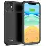 Swaller Battery Case for iPhone 11, 5000mAh Protective Portable Charging Case Rechargeable Extended Battery Pack Charger Case for iPhone 11(6.1 inch) (Black) Swaller Battery Case for iPhone 11, 5000mAh Protective Portable Charging Case Rechargeable Extended Battery Pack Charger Case for iPhone 11(6.1 inch) (Black)
