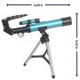 Qurious Space Kids Explorer Telescope Gift Kit Eco Carry Case 1750| Children