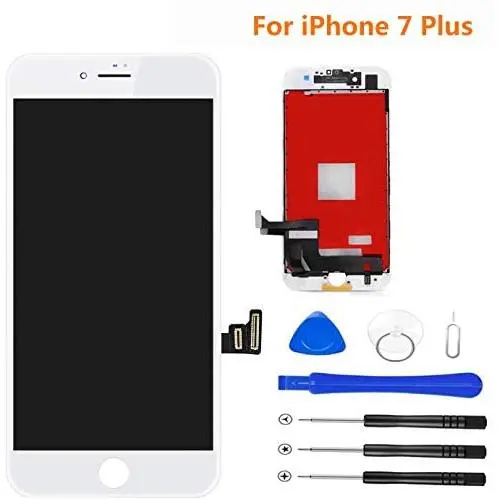 Magic Screen for iPhone 7 Plus Screen Replacement, LCD Display Touch Screen Digitizer Frame Assembly Set with 3D Touch and Repair Tools(White) Magic Screen for iPhone 7 Plus Screen Replacement, LCD Display Touch Screen Digitizer Frame Assembly Set with 3D Touch and Repair Tools(White)