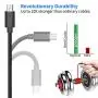 PS3 Controller Charger Charging Cable – 2 Pack 10FT Long Nylon Braided 5 Pin Mini USB Data Sync Cord for Playstation 3, Dualshock 3, PS Move, TI84 Plus CE, GoPro Hero 3+, Cell Phones, MP3 Players