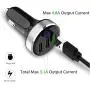 3 USB Car Charger,input12v/24v,QC3.0 Output 4.8V,Cigarette Lighter Voltage Meter Compatible for iPhone,iPad,Samsung Galaxy,USB Charging Devices,Silver 3 USB Car Charger,input12v/24v,QC3.0 Output 4.8V,Cigarette Lighter Voltage Meter Compatible for iPhone,iPad,Samsung Galaxy,USB Charging Devices,Silver