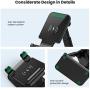 MEISO Wireless Charging Cell Phone Stand, Fully Foldable, Adjustable Phone Cradle,10W Max Qi-Enabled Wireless Charging Holder for iPhone 11/ES/MAX/XS/XR/X/8,AirPods/Pro,Samsung Galaxy S20/S10/S9/S8