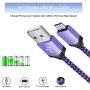 USB Charging Block Micro Cable,Embink USB Wall Charger Box Cube Plug 6Ft Nylon Braided Android Charger Cable Cord for Samsung Galaxy S7 Edge S6 Edge Note 4 LG Stylo 3 2 K30 K20,Moto X,HTC